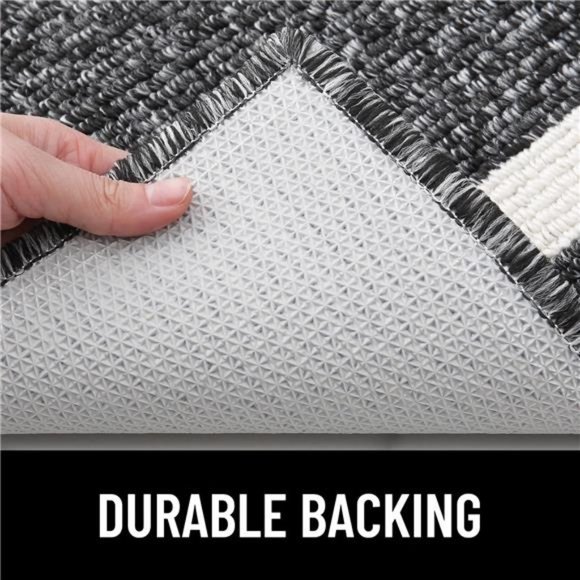 Indoor Door Mat, 32x20, Non-Slip Absorbent Resist Dirt Entrance Mat, Washable - Picture 5 of 6